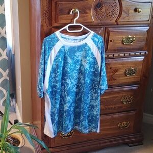 UNISEX SILVER BAIT PERFORMANCE FISHING TOP